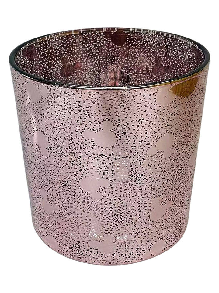 Christmas Inspirations Windlicht "Mickey" in Rosa - (H)15 cm - onesize