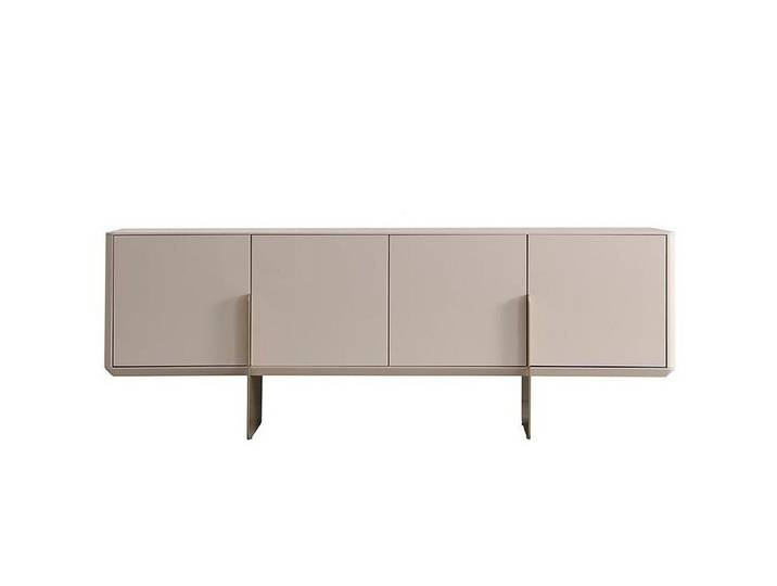 JVmoebel Sideboard Sideboard Bequem praktisch geräumig beige moderner Stil neu, Made in Europa