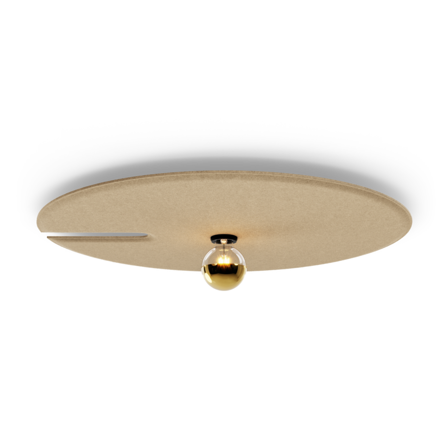 Wever & Ducré Wand-/Deckenleuchte MIRRO SOFT CEILING / WALL SURF 3.0 E27 LFKalkstein 6323E0LF0 5404037357147