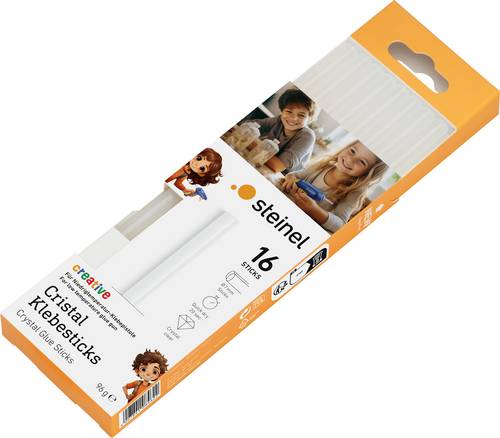 Steinel KLEBESTICKS 85°C 7MM CRISTAL 96G Heißklebesticks 7mm 150mm Transparent 96g 16St.