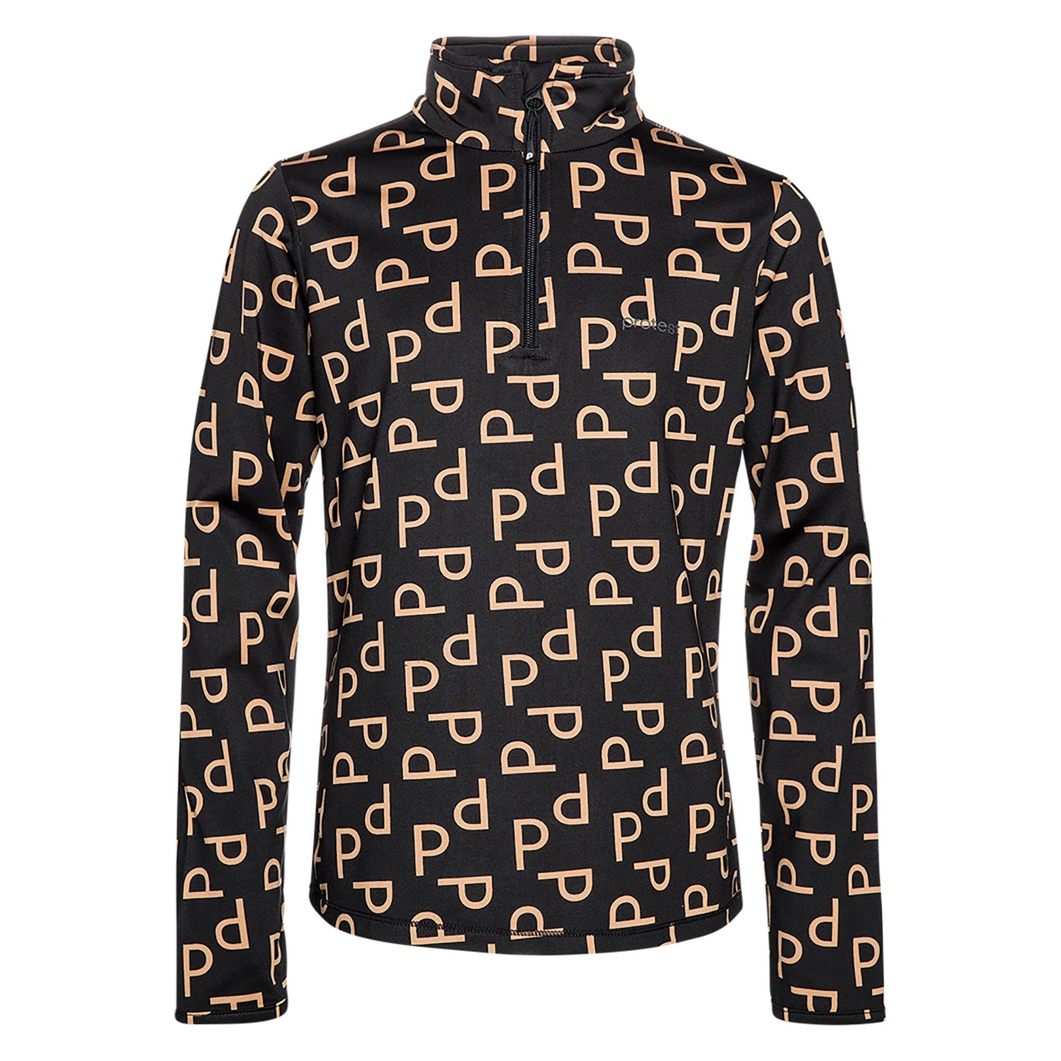 Protest Mädchen Fleece Star JR Mit Kinnschutz True Black 152 (152) (23790134)