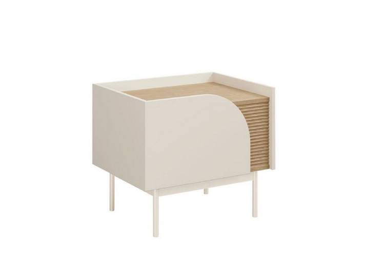 Compleo Nachttisch mit Schublade VELO, Rechts oder Links, Elegant design