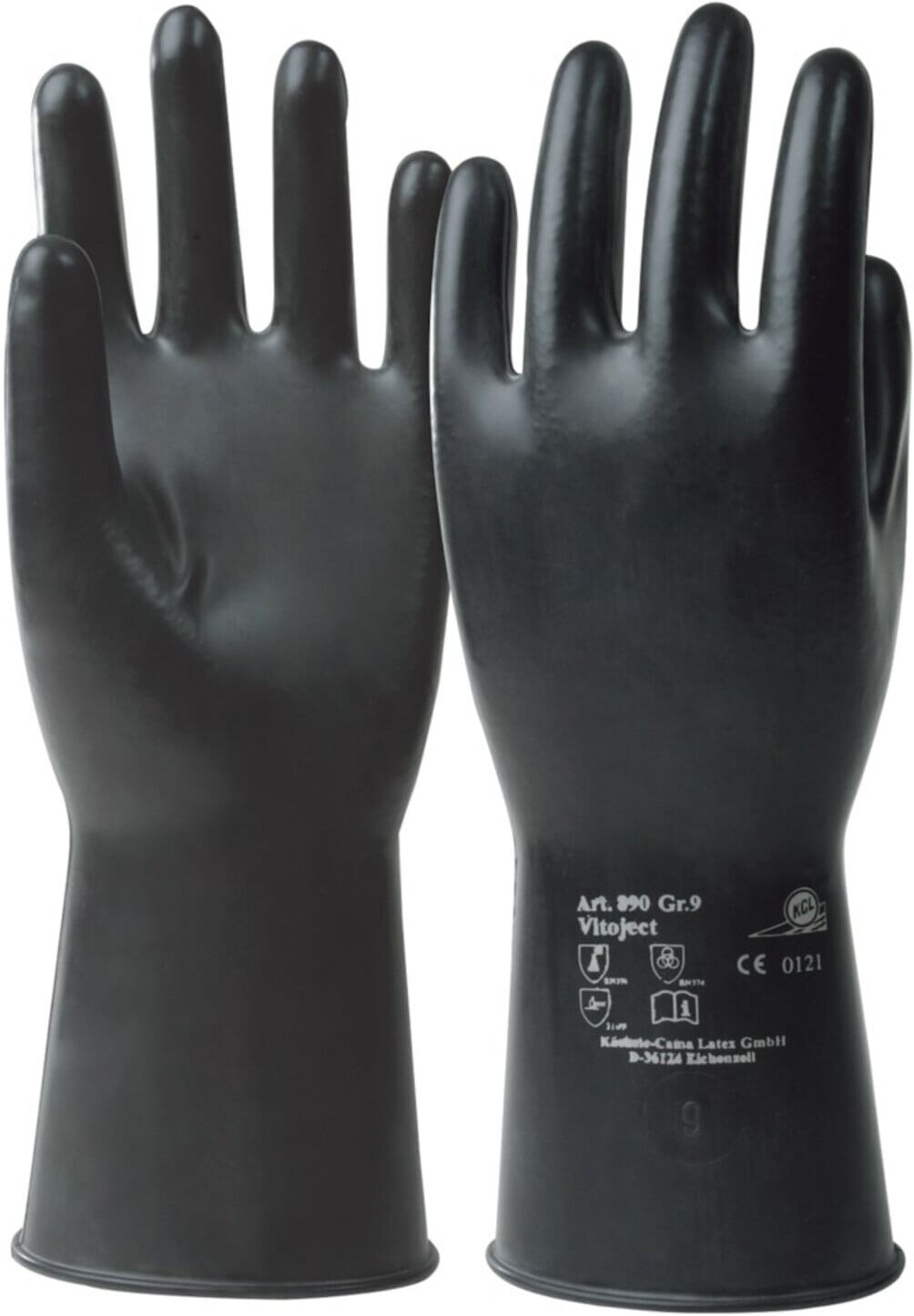 KCL Chemikalienschutz-Handschuh-Paar Vitoject 890, Größe 11 ; Honeywell (890/11)