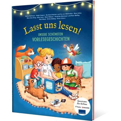 Lasst uns Lesen! Unsere schönsten Vorlesegeschichten, Gebundene Ausgabe von Sabine Bohlmann,Ralph Caspers,Bernhard Hoecker,Marc-Uwe Kling,Anke