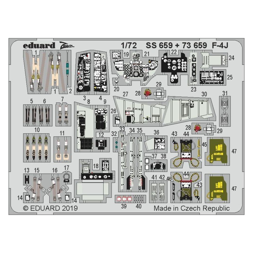 Eduard F-4J for Academy (SS659)