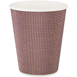 VEPATIM 125x Premium Doppelwand Kaffeebecher Coffee to go beschichtet 300ml 420ml