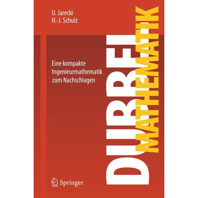 Dubbel Mathematik, Taschenbuch von U. Jarecki,Hans-Joachim Schulz, Springer Berlin, 978-3-642-22058-6