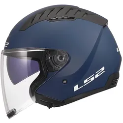 LS2, Motorradhelm, OF600 COPTER II SOLID Jethelm (M, 57 - 58 cm)