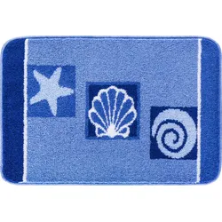 Linea Due Badteppich AQUATICA blau 60x90 cm