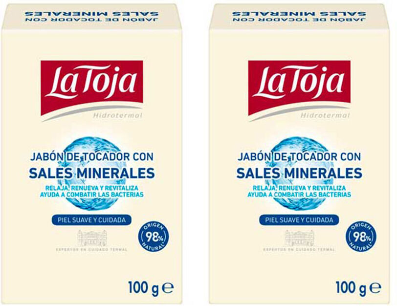 La Toja Hidrotermal Jabón Manos Pack 2 x 100 gr