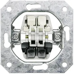 Siemens Jalousieschalter-Einsatz IP20 Wippe 2p 5TA2154-0KK, Schalter + Taster, Mehrfarbig