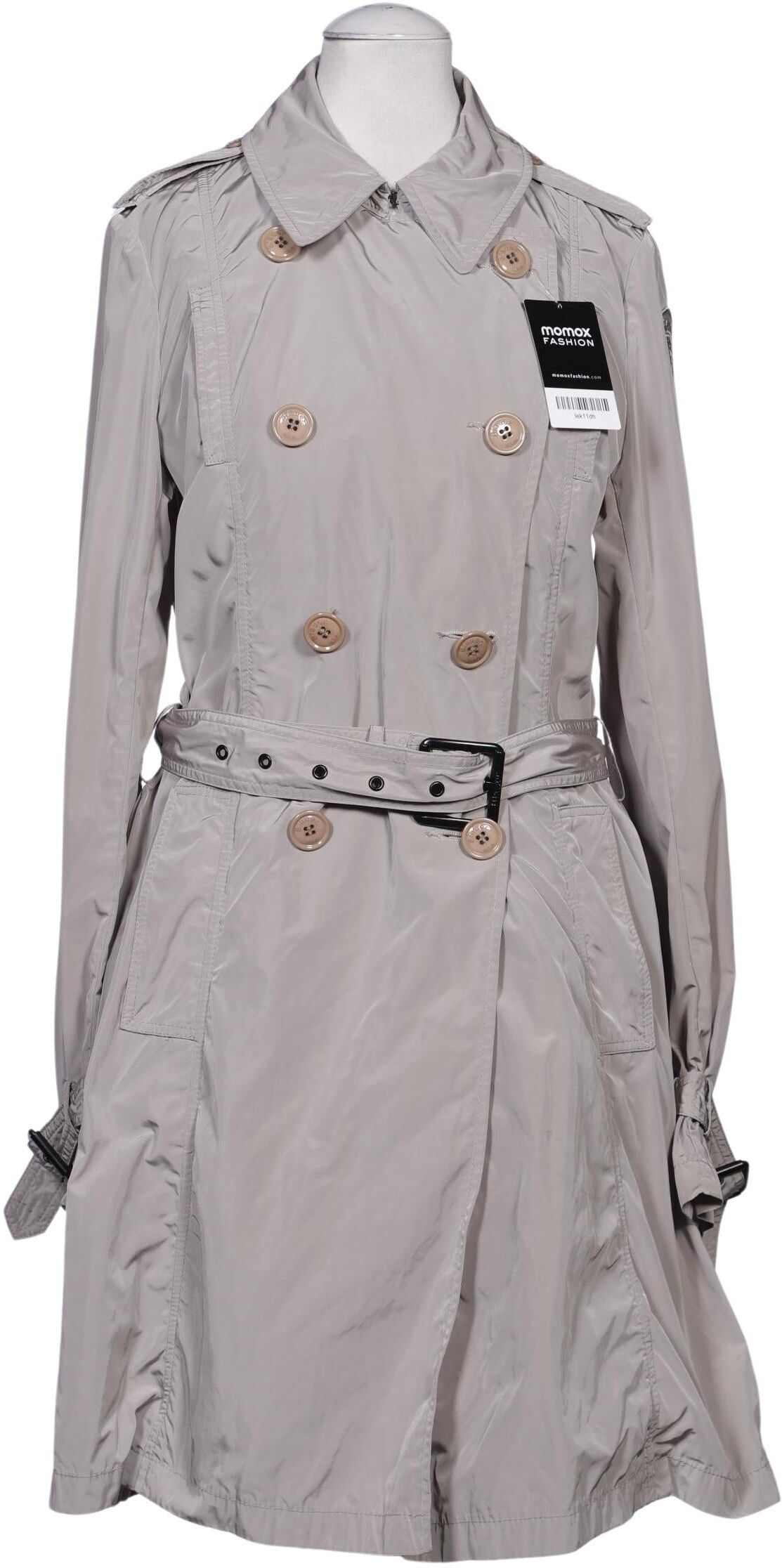 blauer Damen Mantel, Beige, Gr. S, Synthetik - Second Hand