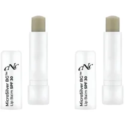 2er Pack - CNC Cosmetic MicroSilver Lip Balm SPF 30, 2x4.6g
