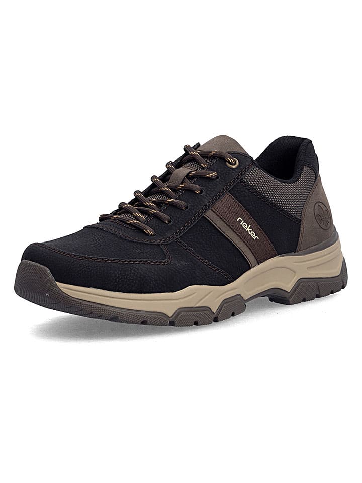 rieker Schnürschuhe in Schwarz - 43