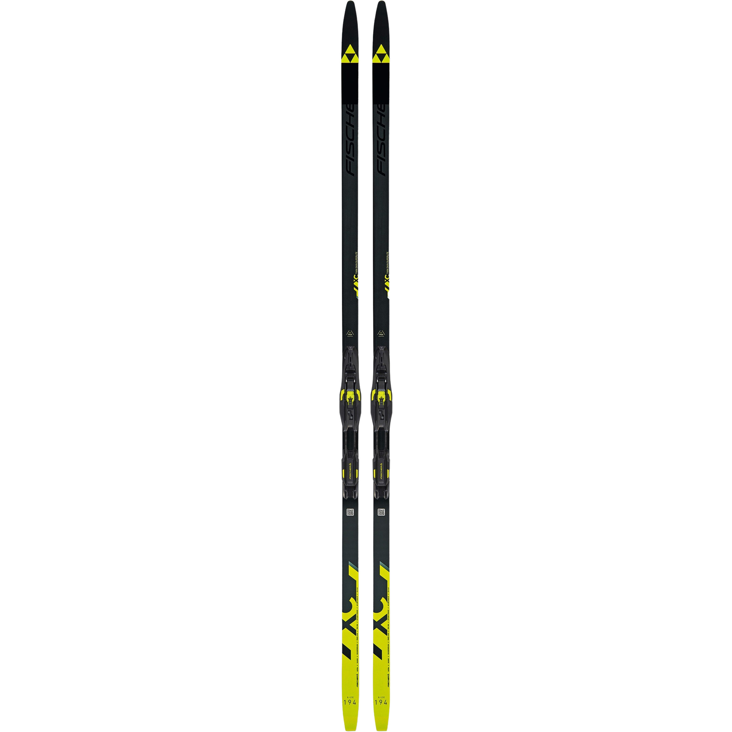 Fischer Twin Skin Superlite Stiff EF+Cont. Step Classicset Ski schwarz Größe 189cm Langlauf Klassik