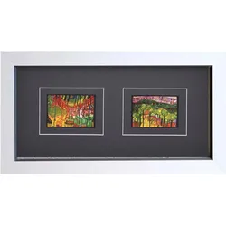 Kunstdruck HUNDERTWASSER (BH 40,50x70,20 cm) - bunt - BH 40,50x70,20 cm