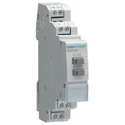Hager EGN100 Digitale Multifunktions-Zeitschaltuhr mit Bluetooth, 1-Kanal
