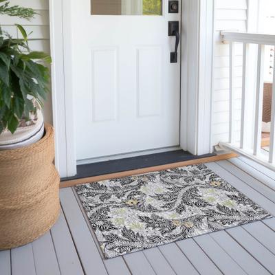 Addison Rugs Machine Washable Indoor/ Outdoor Floral Hagan Chantille Rug