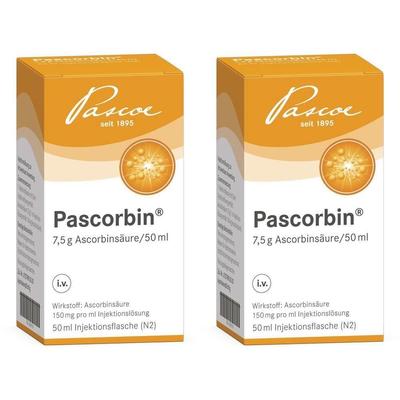 Pascorbin x2 2x20x50 ml Injektionslösung