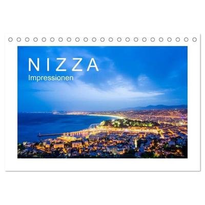 N I Z Z A Impressionen (Tischkalender 2027 DIN A5 quer), CALVENDO Monatskalender