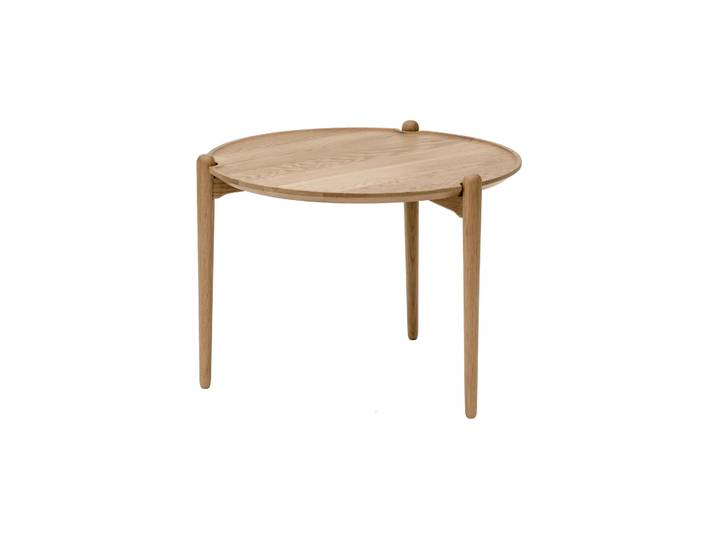 Design House Stockholm Aria Couchtisch Eiche, Ø60x46 cm