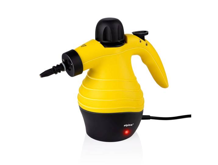Tragbarer Dampfreiniger, verschiedene Aufsätze, Dampfdruck 2,5-3,5 bar, 900-1050 Watt