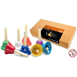 Stagg HB SET - dzwonki ręczne, Instrumententasche + Koffer