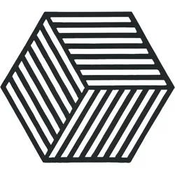 Zone Untersetzer Hexagon Cool Grey