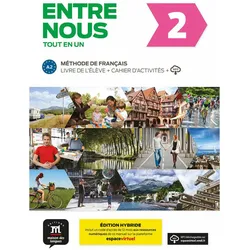 Entre nous 2 - Livre de l'eleve + cahier d'activites + audio download, Schulbücher