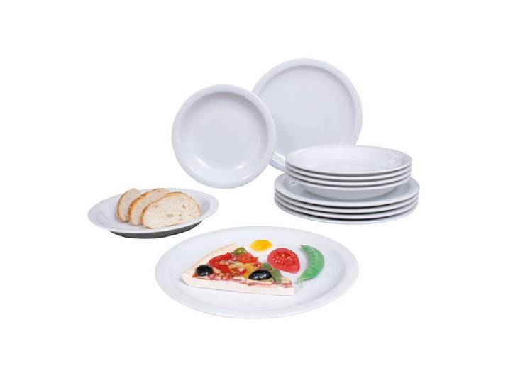 Eschenbach® PORZELLAN GERMANY Tafelservice Tafelservice Set 12-tlg., 6 Personen, Porzellan, 12 Teile für 6 Personen