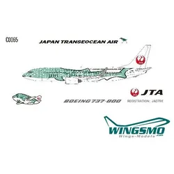 Panda Model Japan Transocean Air JTA Boeing 737-800 JAO7RK C0065
