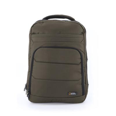 Sportrucksack NATIONAL GEOGRAPHIC "Pro", Herren, Gr. B/H/T: 31cm, grün (khaki), Nylon, Rucksäcke, mit vielen Funktionen
