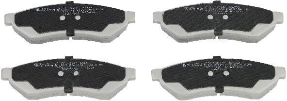ASHIKA 51-0W-W01 Brake pad set