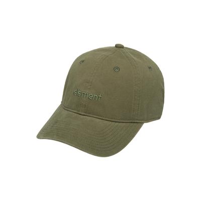 Fitted Cap ELEMENT "Lowcase Dad", Herren, grün (bronze grün), Obermaterial: 100% Baumwolle., Caps