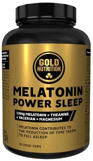 GOLDNUTRITION Melatonin Power Sleep 30 cápsulas