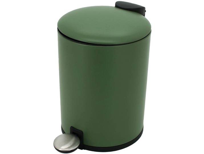 Treteimer Finn dunkelgrün Eisen B 16 cm 3 l