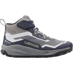 LOWA Trekkingstiefel TRAILUX GTX MID JR, Größe 28 in Blau Blau