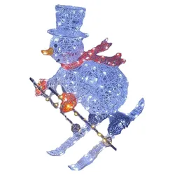 Tarrington House LED Schneemann, Metall, 81 cm, 150 LED