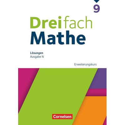 Dreifach Mathe - Ausgabe N - 9. Schuljahr, Zubehör von , Cornelsen Verlag, 978-3-06-043701-6