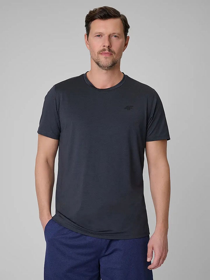 4F Trainingsshirt in Anthrazit - M