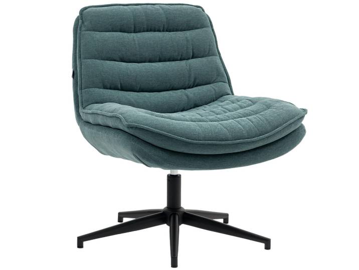 Homcom Bürostuhl Polyester Schaumstoff Dunkelgrün, Kunststoff, 65.5x80x76 cm, Büromöbel, Bürostühle, Bürohocker