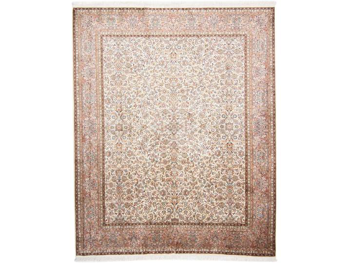 Kaschmir Seide Teppich 198x243 Handgeknüpft Orientteppich Seide