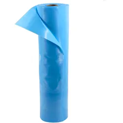 Aquagart 200 m2 (50m x 4m) Dampfsperrfolie Blau – 140 μm LDPE Dampfbremse mit sd...