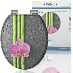SCHÜTTE WC-Sitz ASIA High Gloss mit MDF Holzkern und Absenkautomatik