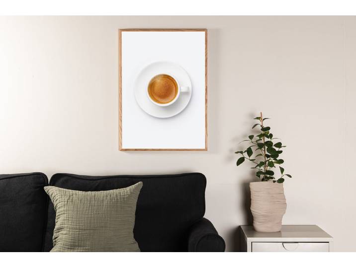 Poster Espresso aus hochwertigem Papier - 50 x 70 cm - Luxusbetten24