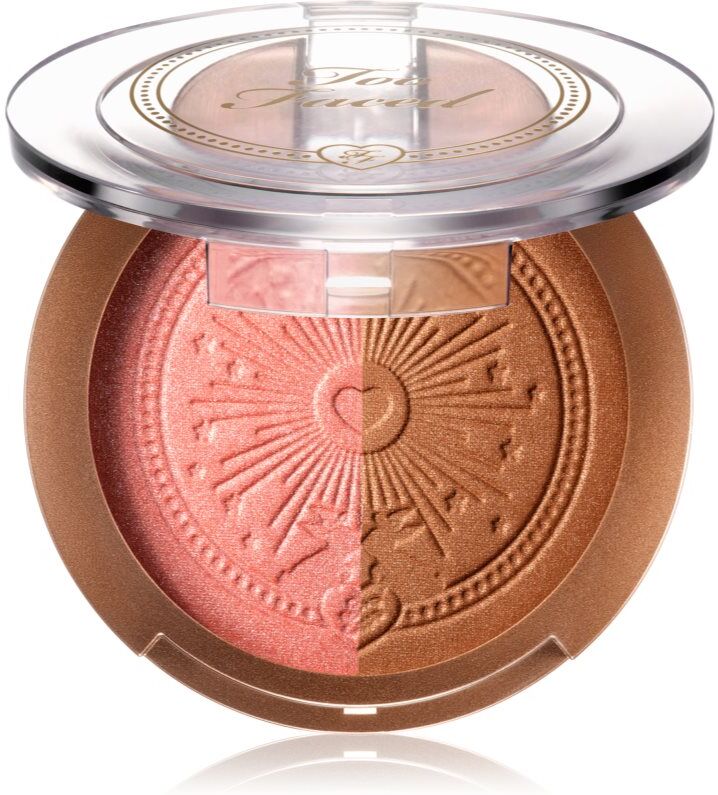 Too Faced Sun Bunny Blushing Bronzer bronzer et blush teinte Strawberry Bunny 8 g