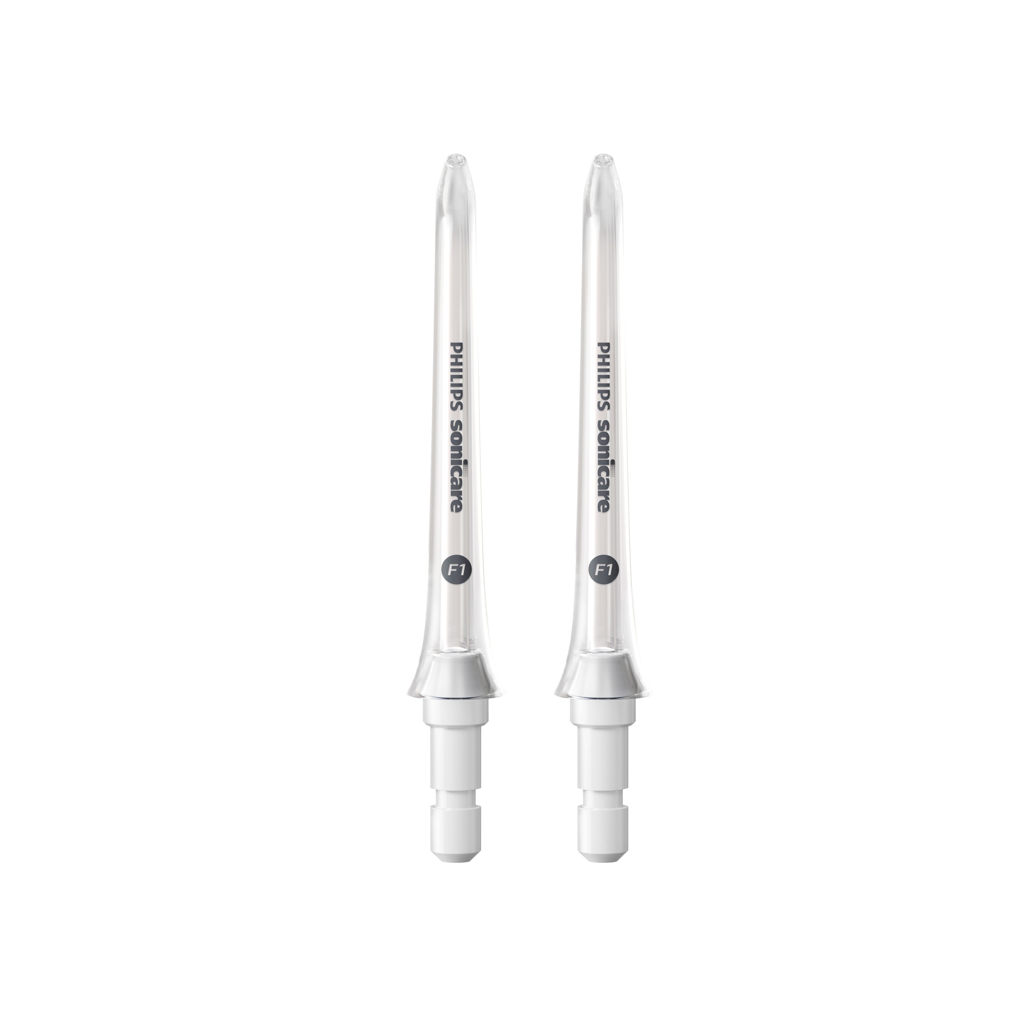 Philips 2 Stück HX3042/00 F1 Standard Düsen (Weiß)