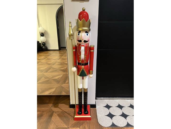 Ornement décoratif de café, Casse-noisette soldat de 120 cm, style nordique, pour la maison et l'hôtel