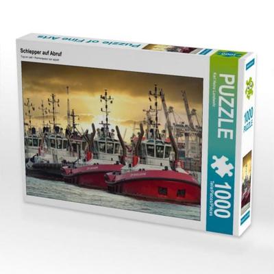 CALVENDO Puzzle Schlepper auf Abruf | 1000 Teile Lege-Größe 64x48cm Foto-Puzzle für glückliche Stunden