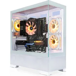 Systemtreff Multimedia PC G254379 (512 GB, 16 GB, Radeon RX Vega 7), PC, Weiss